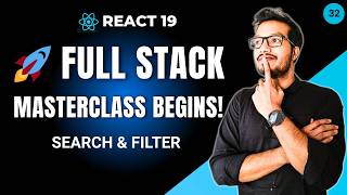 React Search Filter Tutorial | Build User Search in React | React 19 + Laravel  API - Ep 32