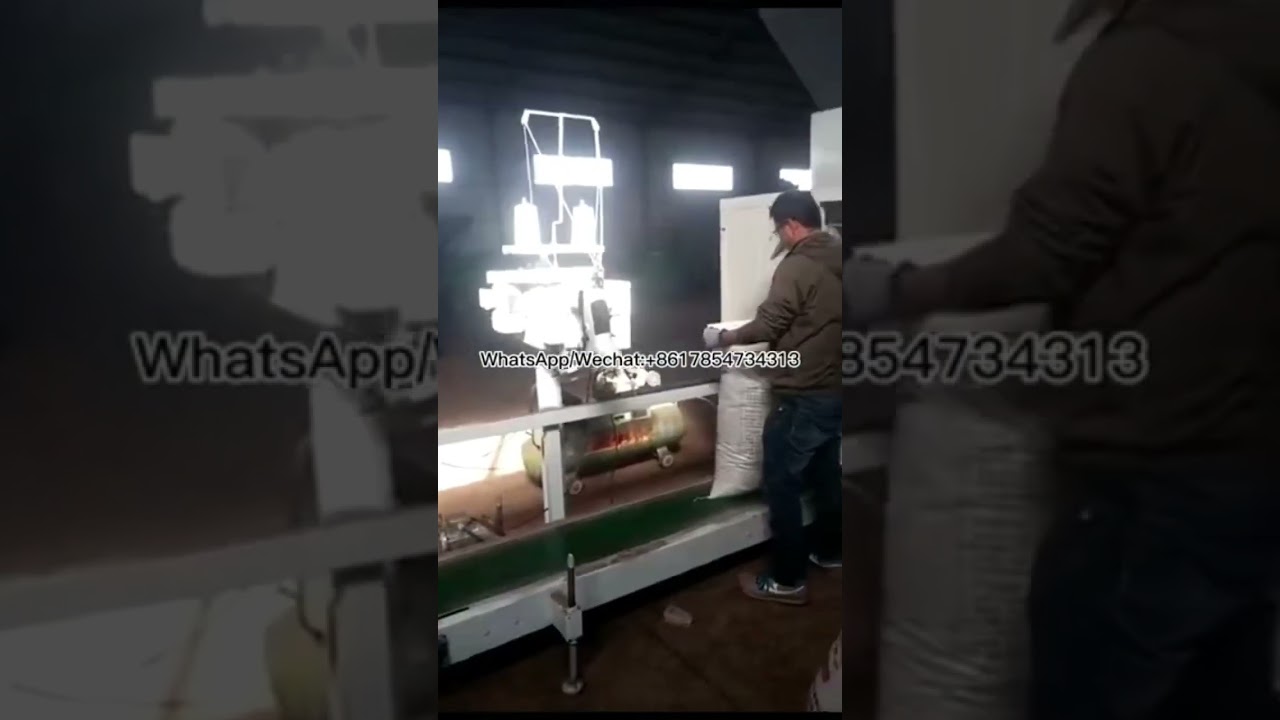 Granular fertilizer packing machine, seed fertilizer bagging machine