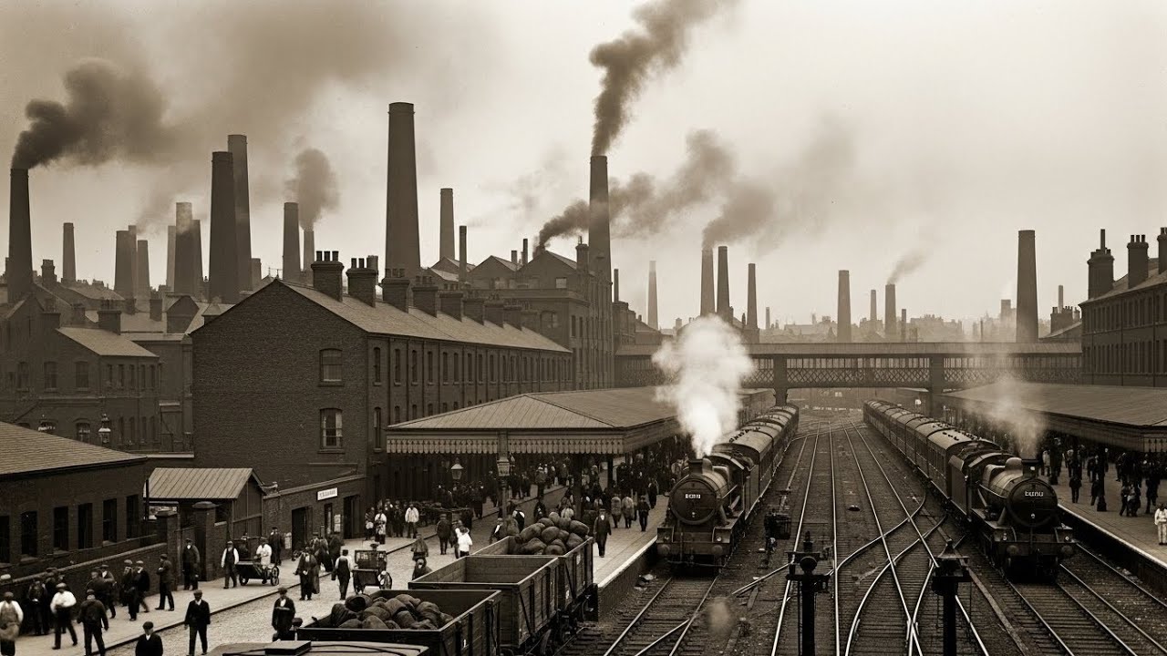 Манчестер — промышленный центр Великобритании