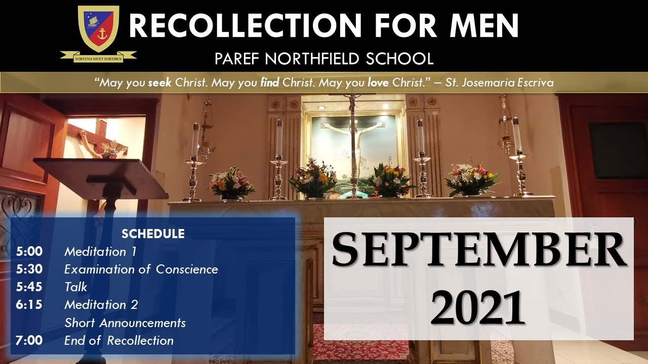 2021-09 Recollection for Men (September 2021) - YouTube
