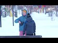 В Кочуровском парке залили новый каток  Новости Киров 13 01 2022