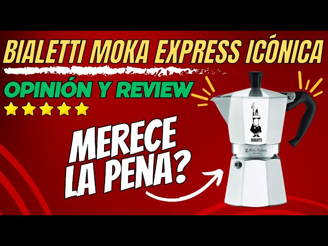 👀☕ Cafetera Italiana BIALETTI Moka Express ICÓNICA OPINION