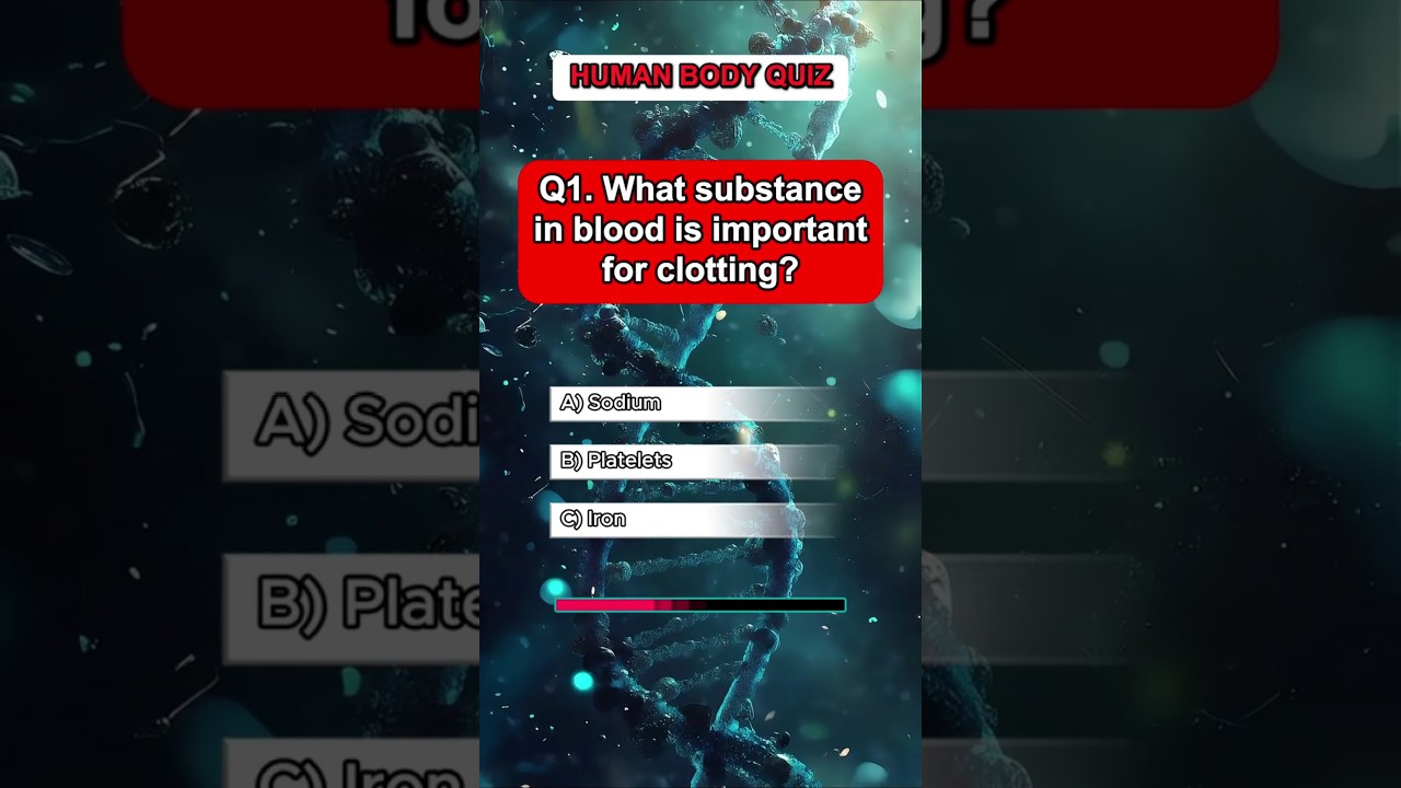 Only 5% Can Pass This Human Biology Quiz! | 10 Rapid-Fire Questions 