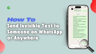 How to Send Invisible Text to Someone on WhatsApp or Anywhere screenshot 4