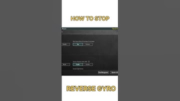 REVERSE GYROSCOPE PROBLEM SOLVED IN BGMI/PUB-G#bgmi #trending #gaming #tipsandtricks