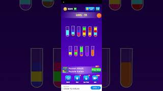 31-35 Level water sort color puzzle game | water sort water puzzle 3D game screenshot 5