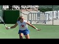 Mirra Andreeva vs Caroline Garcia: Stunning Female Tennis Players in Practice #WTA #IndianWells 107