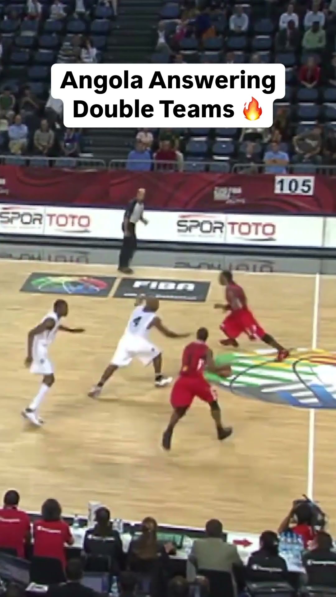 Can't split the defense any better than Angola ? ??