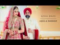 Sikh wedding film 2021  asha  pardeep   gurdwara karamsar ilford  royal bindi films  london