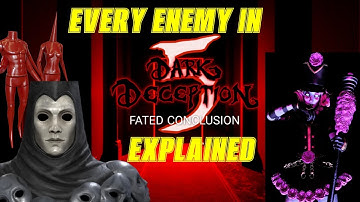 Everything we know about the enemies in Dark Deception Chapter 5 (march 2025)