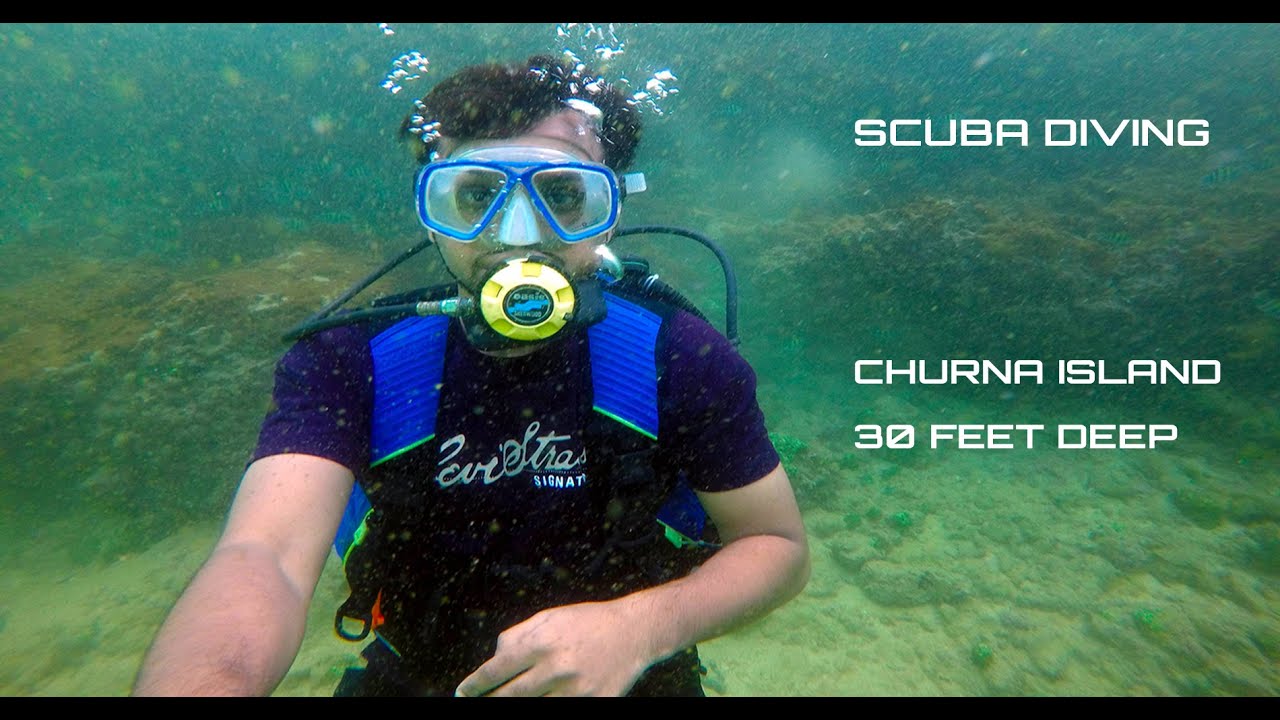 Scuba Diving 30 Feet Deep Under Water Deep Sea Diving Unbelievable