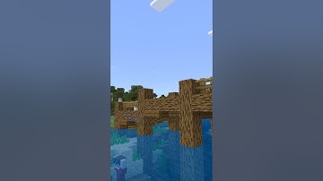 How to build a bridge in Minecraft