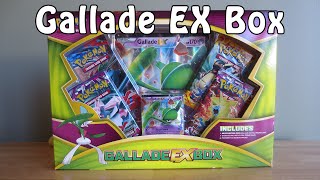 Opening a Pokémon Gallade EX Box