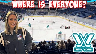 PWHL New York vs Ottawa Game EXPERIENCE