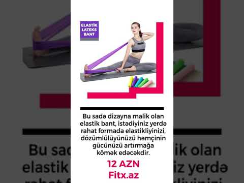 Video: Elastik Bir Bant Necə Tikilir