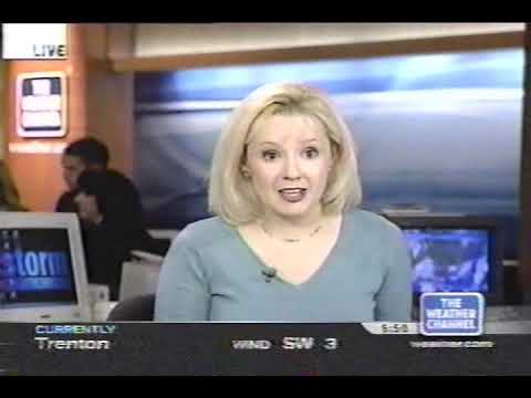 Weather Channel clips, Tuesday October 7 2003 - Hurricane Kate, Tropical Storm Larry