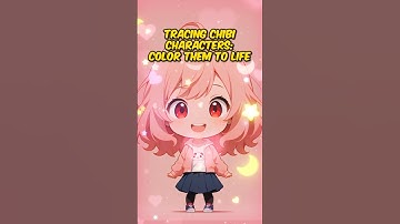 Tracing Chibi Characters: Color Them to Life