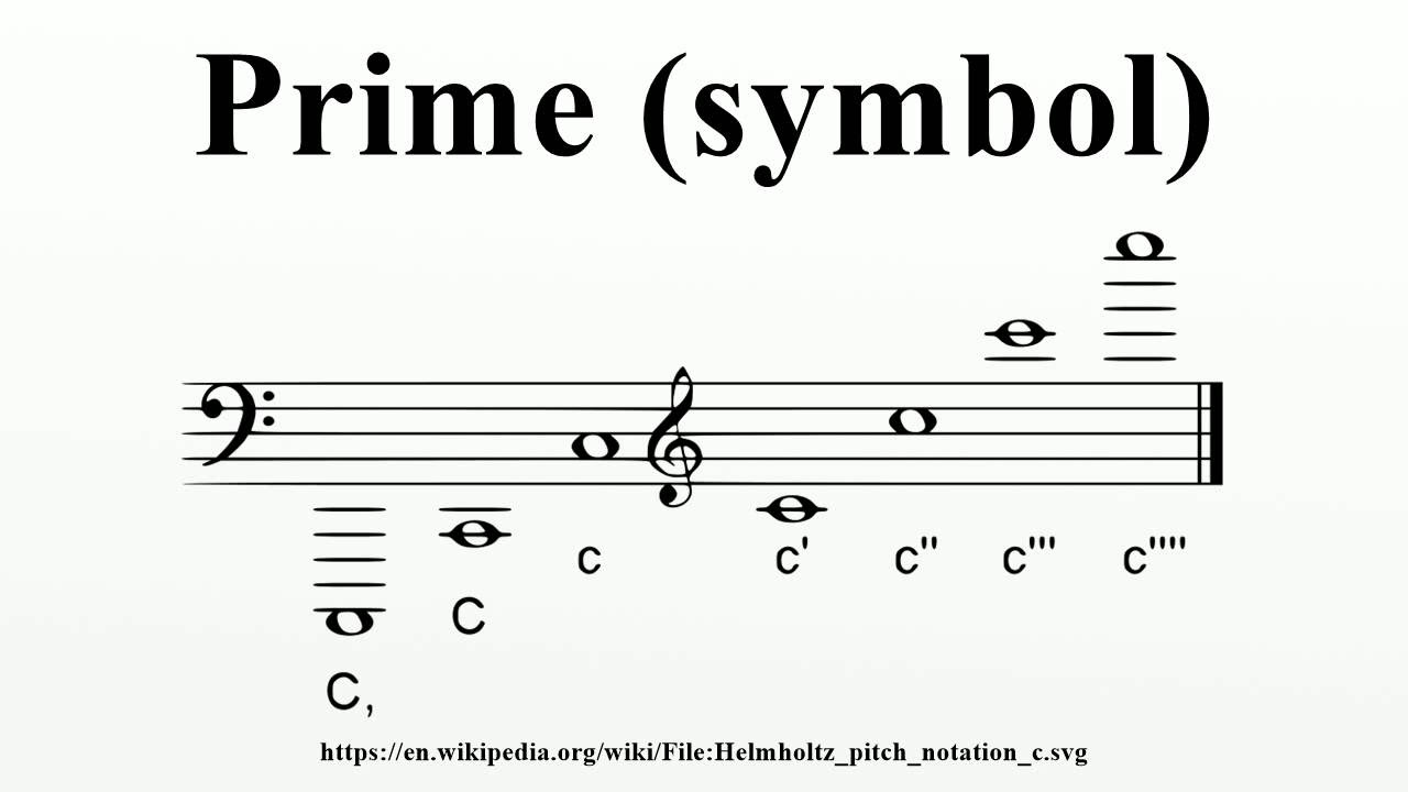 Prime (symbol)