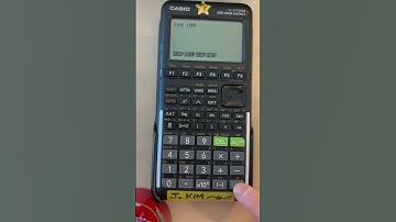 Casio fx-9750Giii Calculate logarithms of different bases #graphingcalculator #logarithm #casio