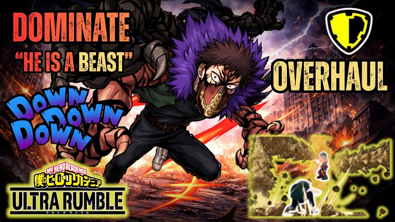 Assault Overhaul is a BEAST! Do these EASY moves to DOMINATE in My Hero Ultra Rumble | Tutorial