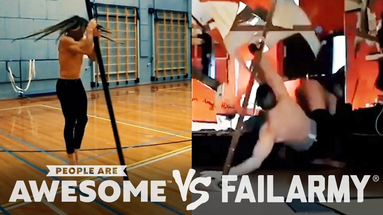 Wins Vs. Fails | Pole Spins, Heavy Lifting & More | PAA Vs. FailArmy!