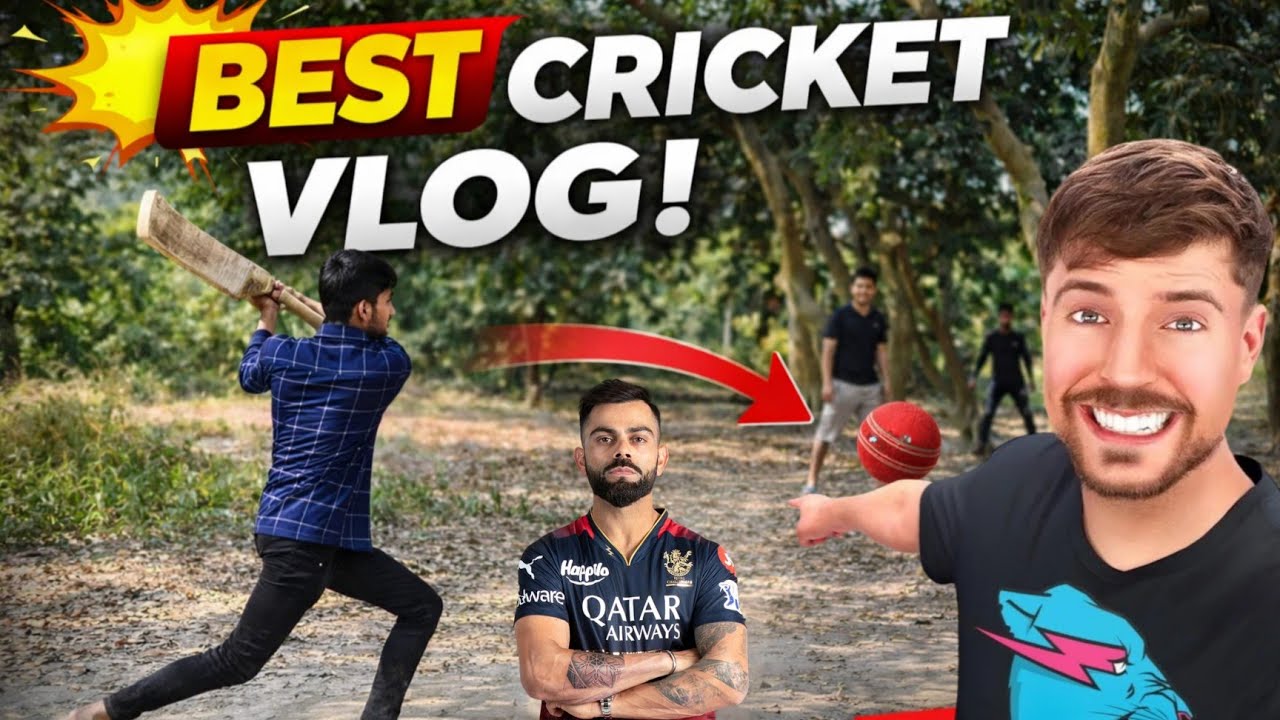 Virat Kohli vs Mrbeast😱Cricket  Challenge Vlog🏏 || यह मैच कौन जीतेगा 🤔