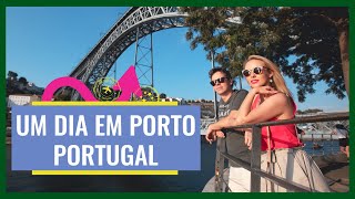 O que fazer um dia no PORTO - Portugal - Vlog de Viagem