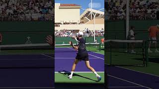 Jannik Sinner | Up Close Court Level [2026 IW]