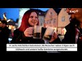 17 Grad und Sonne: Weihnachtsmarkt in Bayreuth eröffnet
