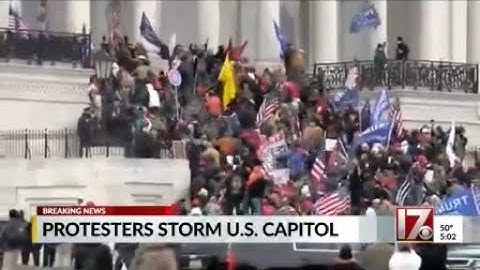 Protesters storm Capitol