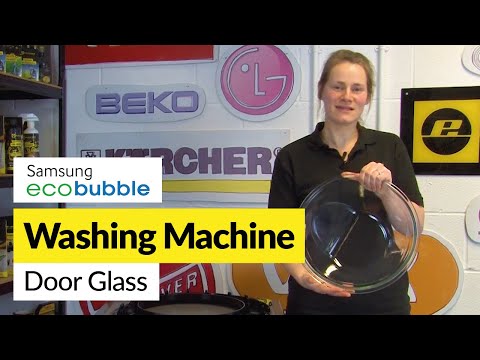 How to Replace the Door Glass on a Samsung ecobubble Washing Machine