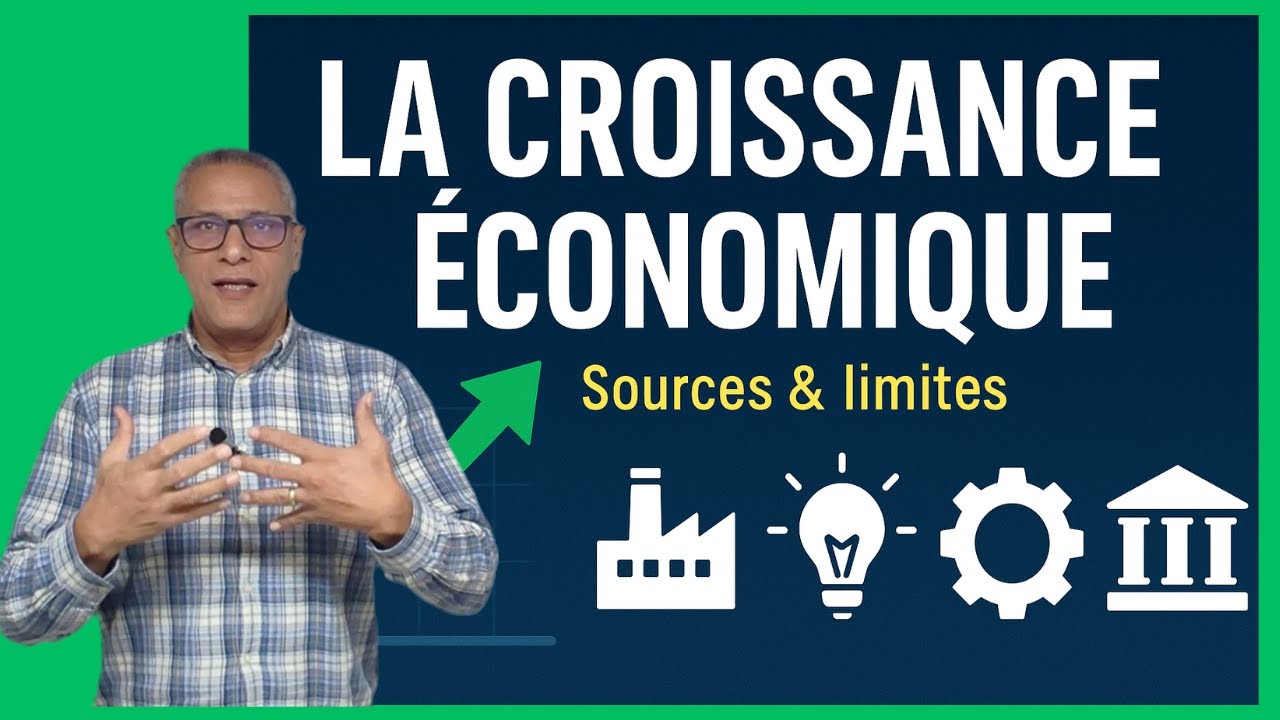 LA CROISSANCE ÉCONOMIQUE : Sources & limites... en 10 minutes