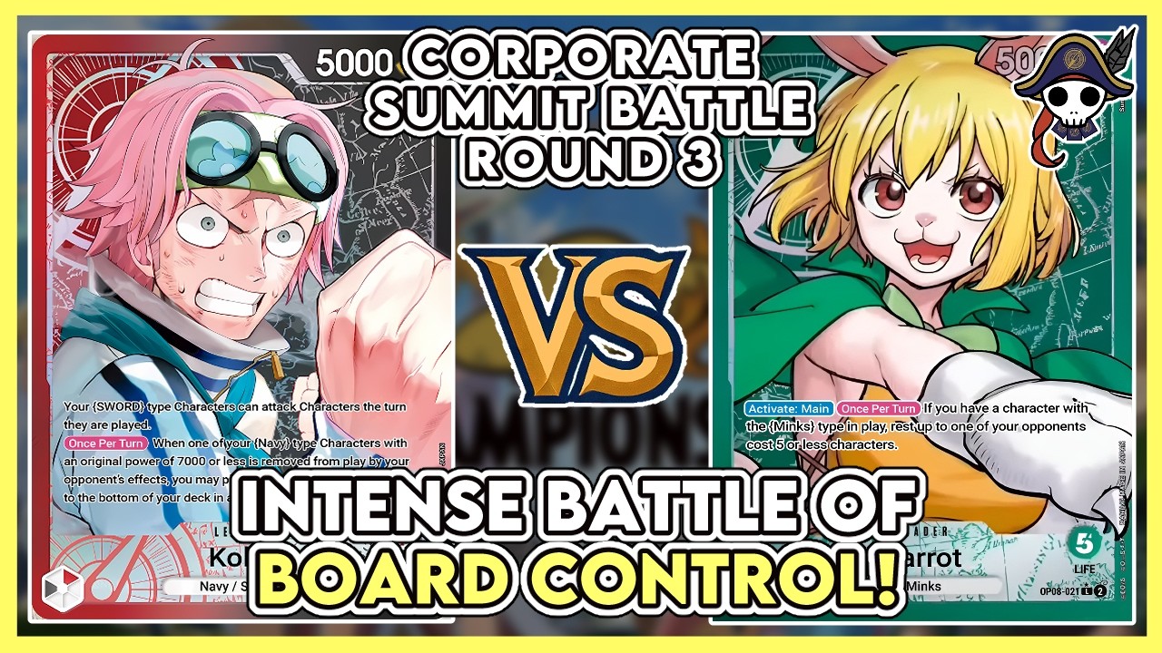 [Corp Summit R3] Intense Battle Of Board Control!!