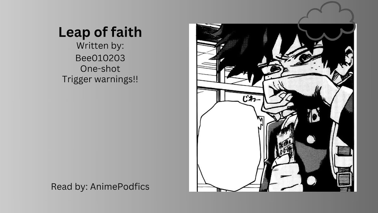 Leap of faith | MHA Podfic | Angst | Su!c!de Warning!! | Oneshot