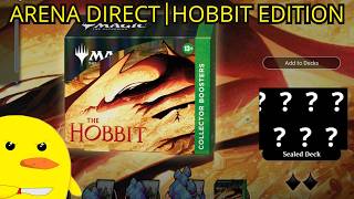 WINNING A BOX ON MAGIC ARENA | THE HOBBIT COLLECTOR BOOSTER