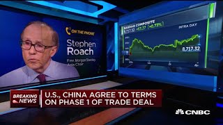 Stephen Roach: Not clear if this is the end of trade issues
