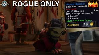 I Made 100G+ With This BROKEN Rogue Farm | WoW Forever