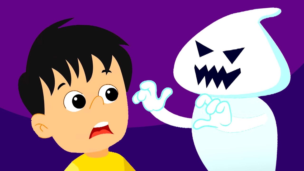 Naughty Ghost Halloween Song & Cartoon Video for Babies