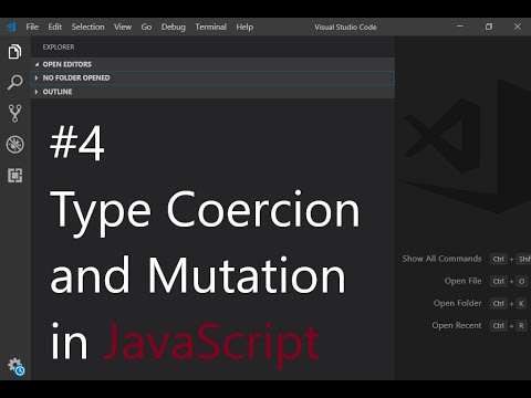 4:Variable Mutation and Type Coercion | JavaScript Tutorials | URDU/HINDI