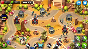 FGMobile - Alien Creeps TD: Event All You Can Eat ( Insane, ,Only Flak )