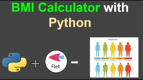 Python BMI Calculator | Python ile Vücut Kitle Endeksi Hesaplayıcısı Yapmak