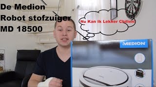 noedels Il Beroep 1 # Jordy Test Het! - (De Medion Robot stofzuiger MD 18500) - YouTube