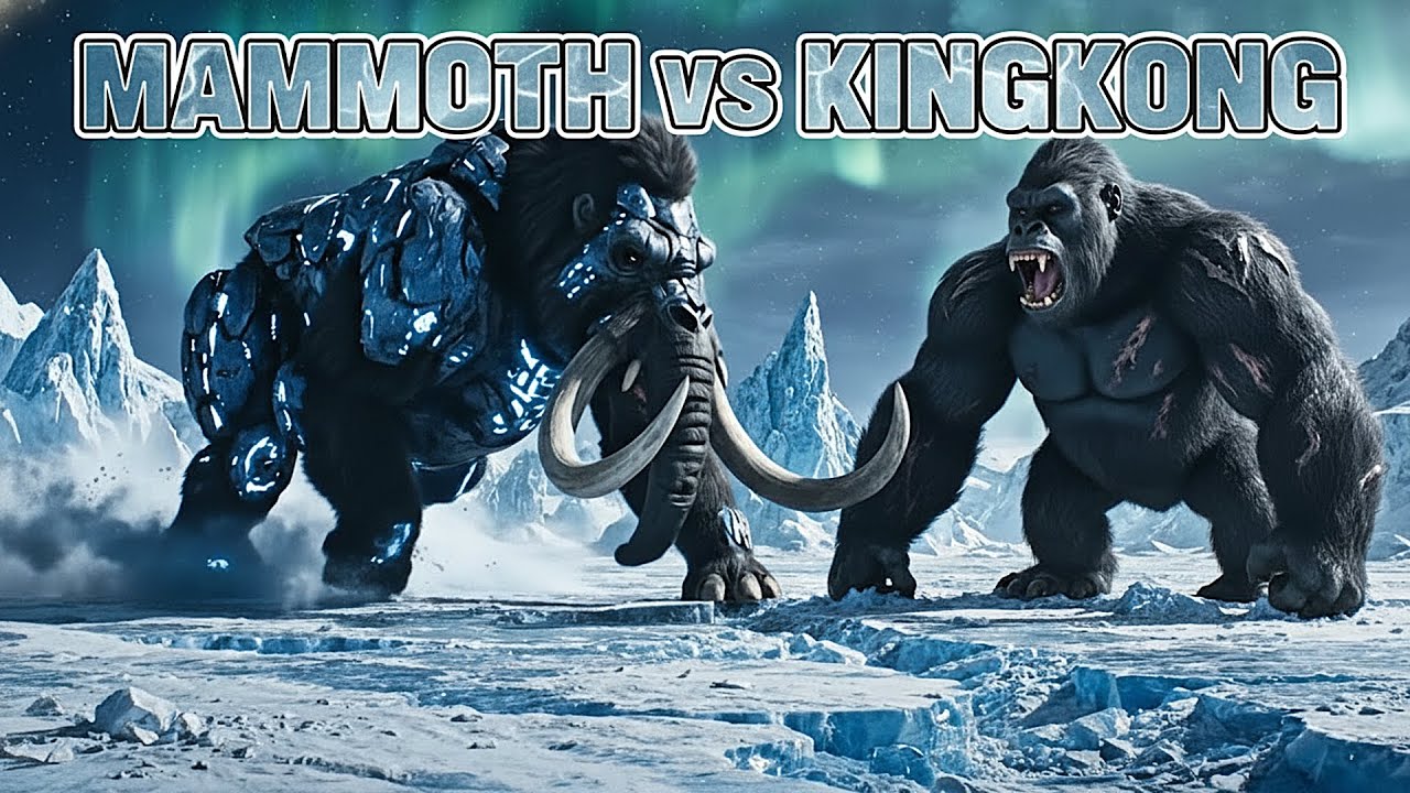 A NEW ICE AGE BEGINS! Kong Battles the Mammoth Titan 'Frostfang' in Arctic Apocalypse!
