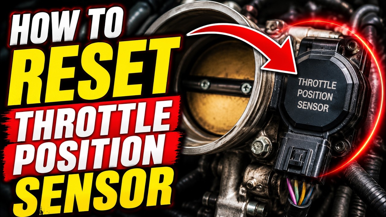 How to Reset Throttle Position Sensor - YouTube