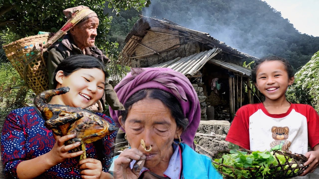 A Quiet Little village Nestled In The Eastern Countryside Of Nepal