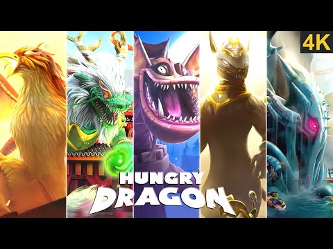 ALL STRONGEST DRAGON TRAILER & MOVIE COMPILATION (2018 - 2023) | HUNGRY DRAGON - GRUNDERBITE UP 4K