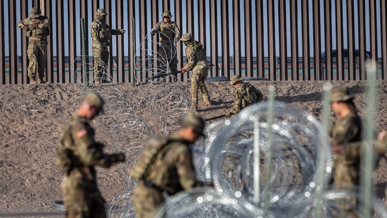 LIVE: View of US Border at El Paso, Texas, After End of Title 42