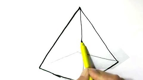How to draw pyramid  easy step by step for beginners