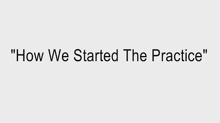 WeighUnder - How We Started The Practice