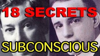 18 Secrets That Lie Hidden In Your Subconscious Mind (Neville Goddard, Napoleon Hill)